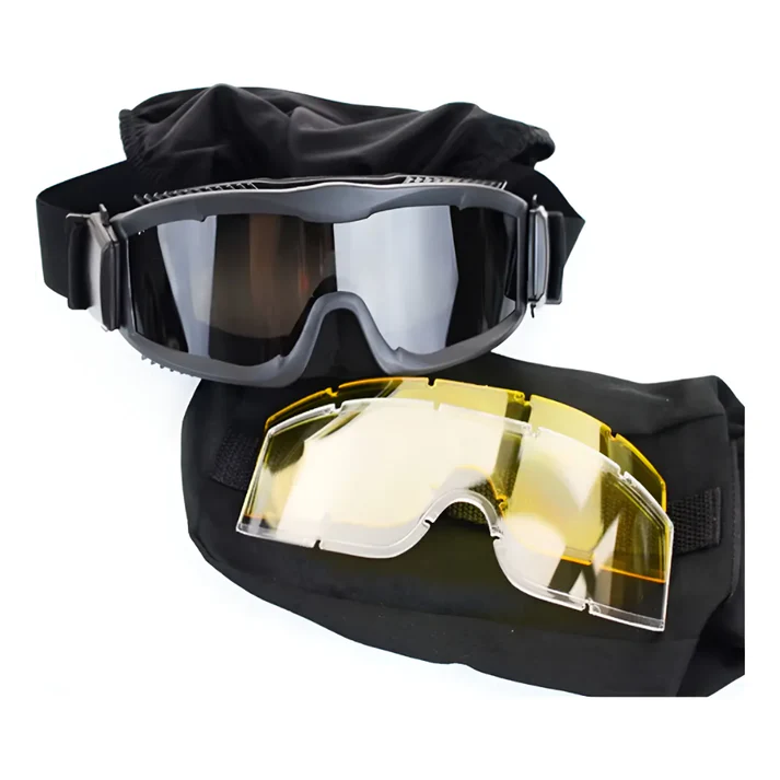 Antiparras Tácticos Airsoft 3 Micas