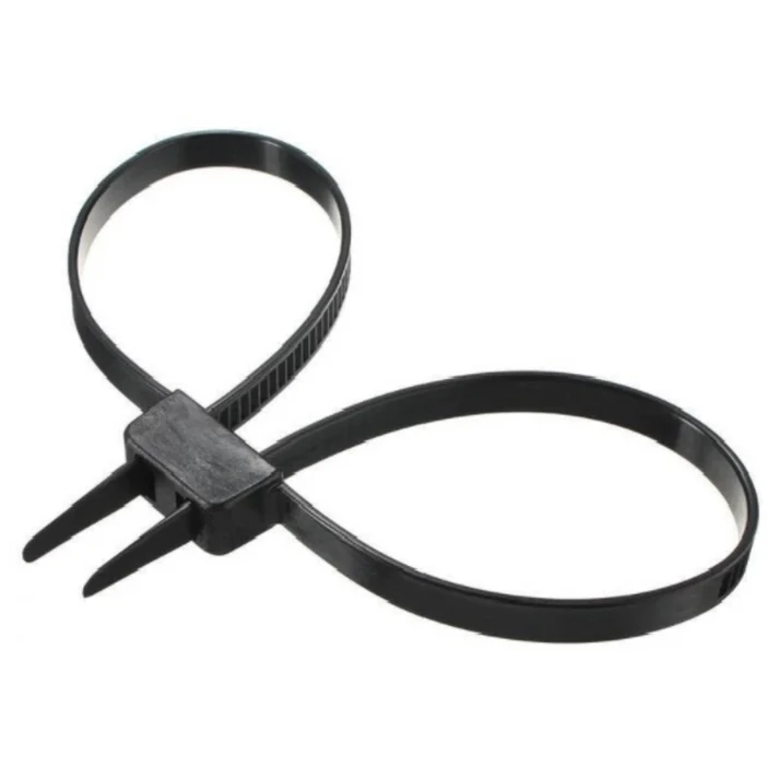 Esposas Tácticas Plásticas Desechables (Negro)