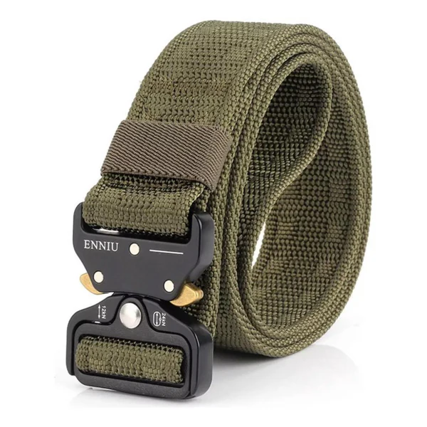 Cinturón Táctico Militar Airsoft Outdoor (Verde)