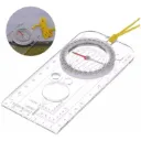 Brújula con Regla 2en1 Camping