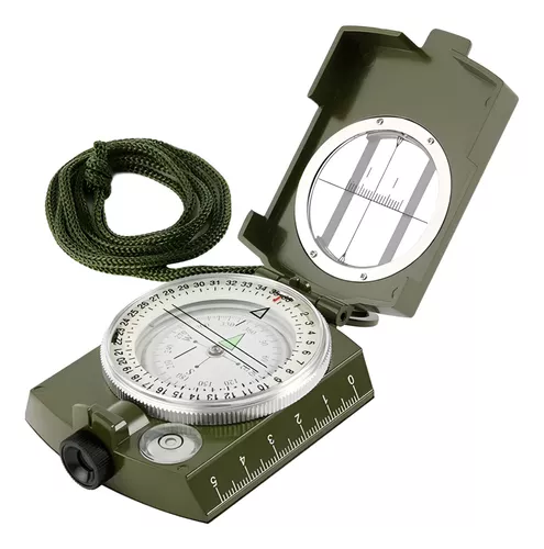 Brújula Militar Multifunción Luminosa IP65.