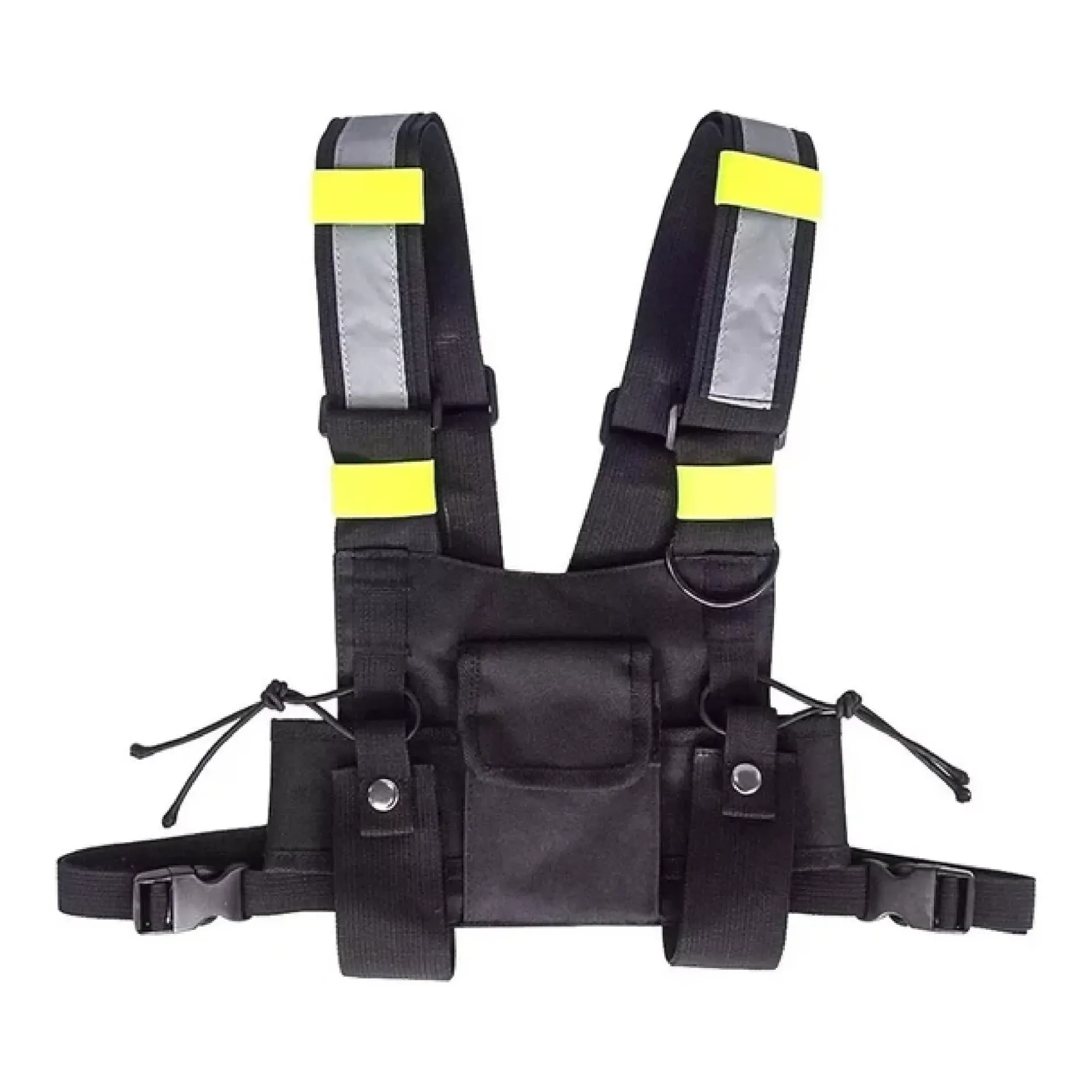 Chaleco Arnes Radio Airsoft Reflectante